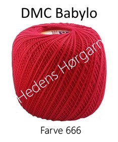 DMC Babylo nr. 30 farve 666